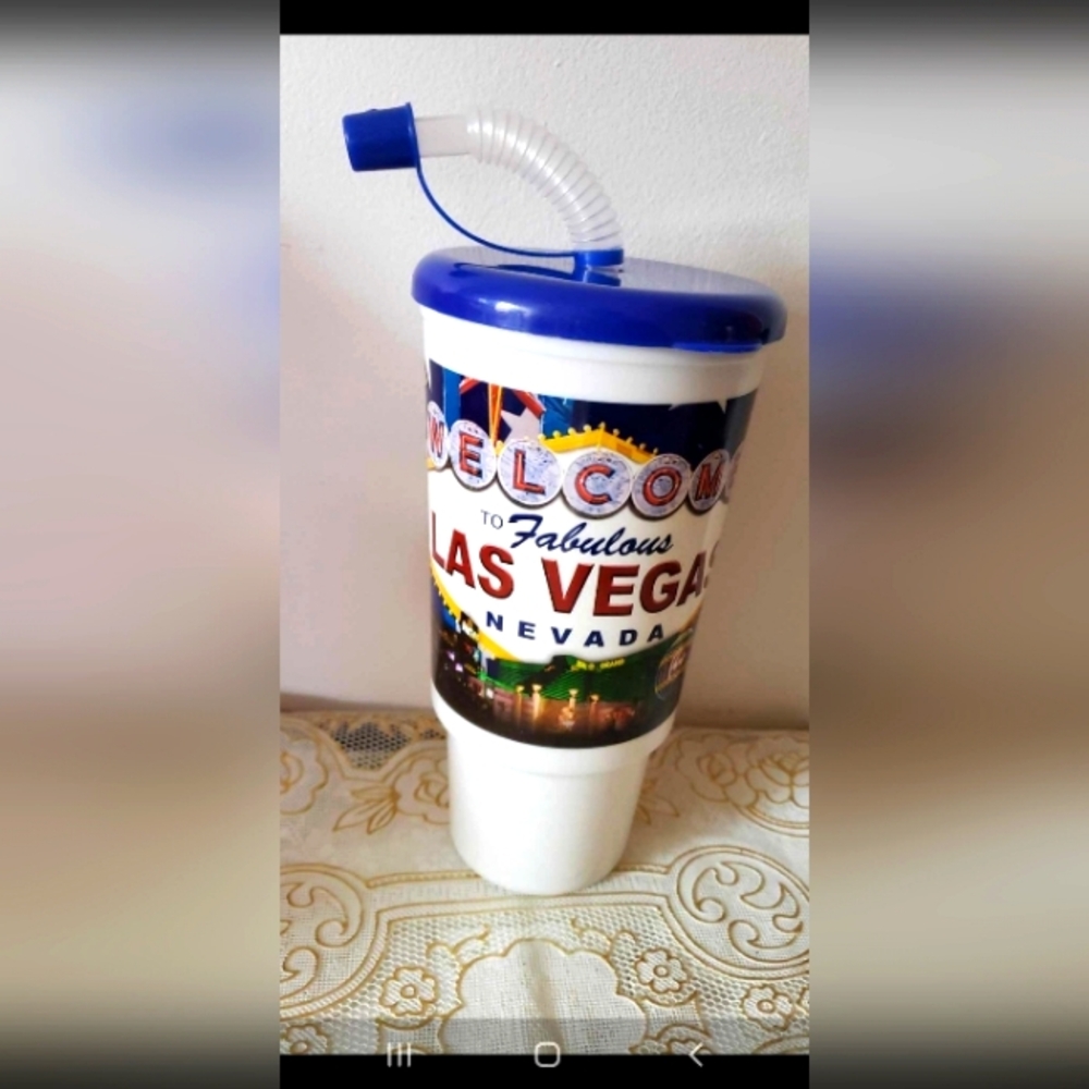 NWOT LAS VEGAS plastic CUP